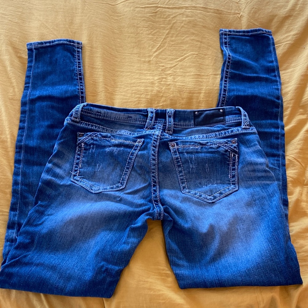Stretchy skinny jeans